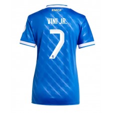 Real Madrid Vinicius Junior #7 Tredjedrakt Kvinner 2025-26 Kortermet Real Madrid Vinicius Junior #7 Tredjedrakt Kvinner 2025-26 Kortermet